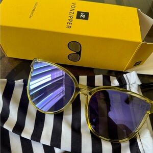 Von Zipper Women’s Yellow Sunglasses